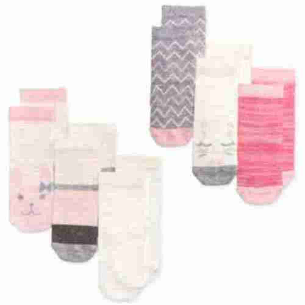 First Impressions Crew Socks, Pack of 6